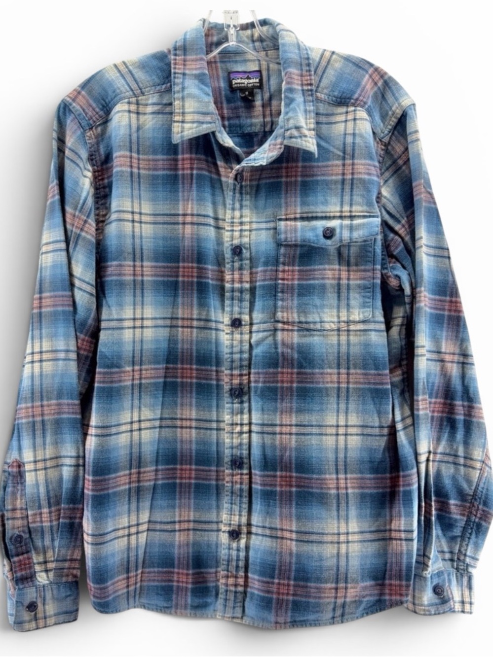 Patagonia Men's Lightweight Fjord Flannel Shirt Size Medium